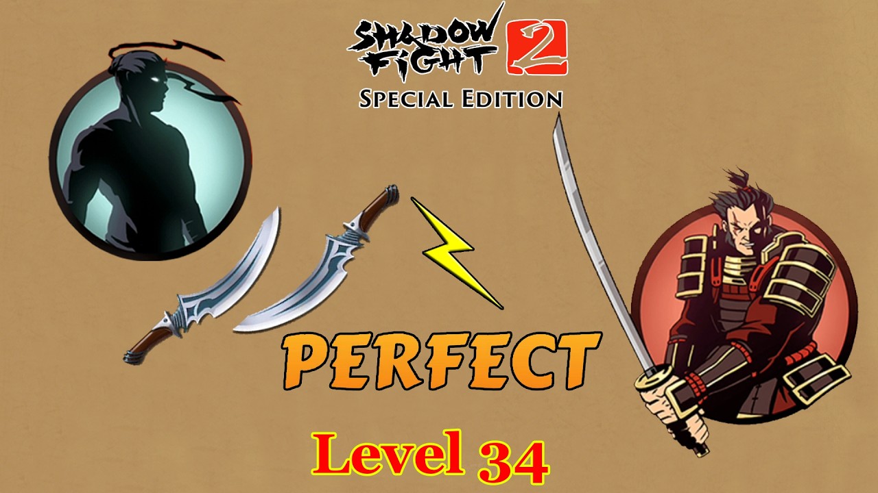 Shadow Fight 2 Special Edition Gameplay Walkthrough || Level 34