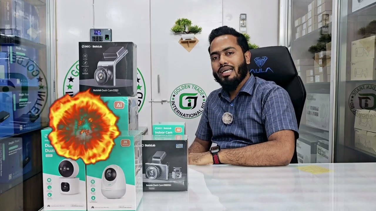 Wi-Fi камера Botslab | Wi-Fi камера мирового класса | Лучшая Wi-Fi камера