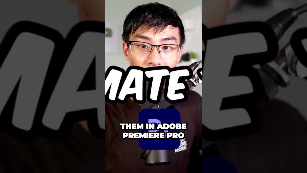 Mastering Subtitles in Premiere Pro Auto Transcribe Presets and Animation!