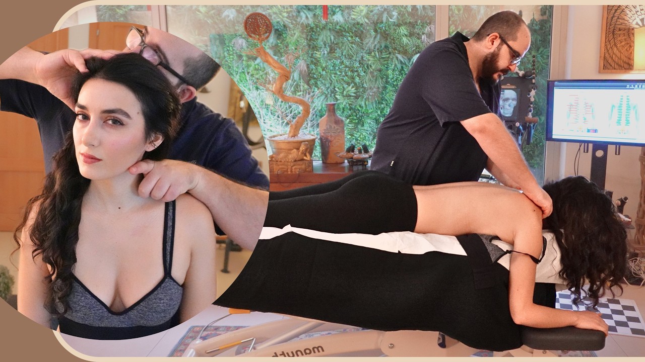 CARLOTTA is BACK! Manual Therapy 4 SCOLIOSIS, Posture & JAW Pain | Chiropractic & Osteopathy Session