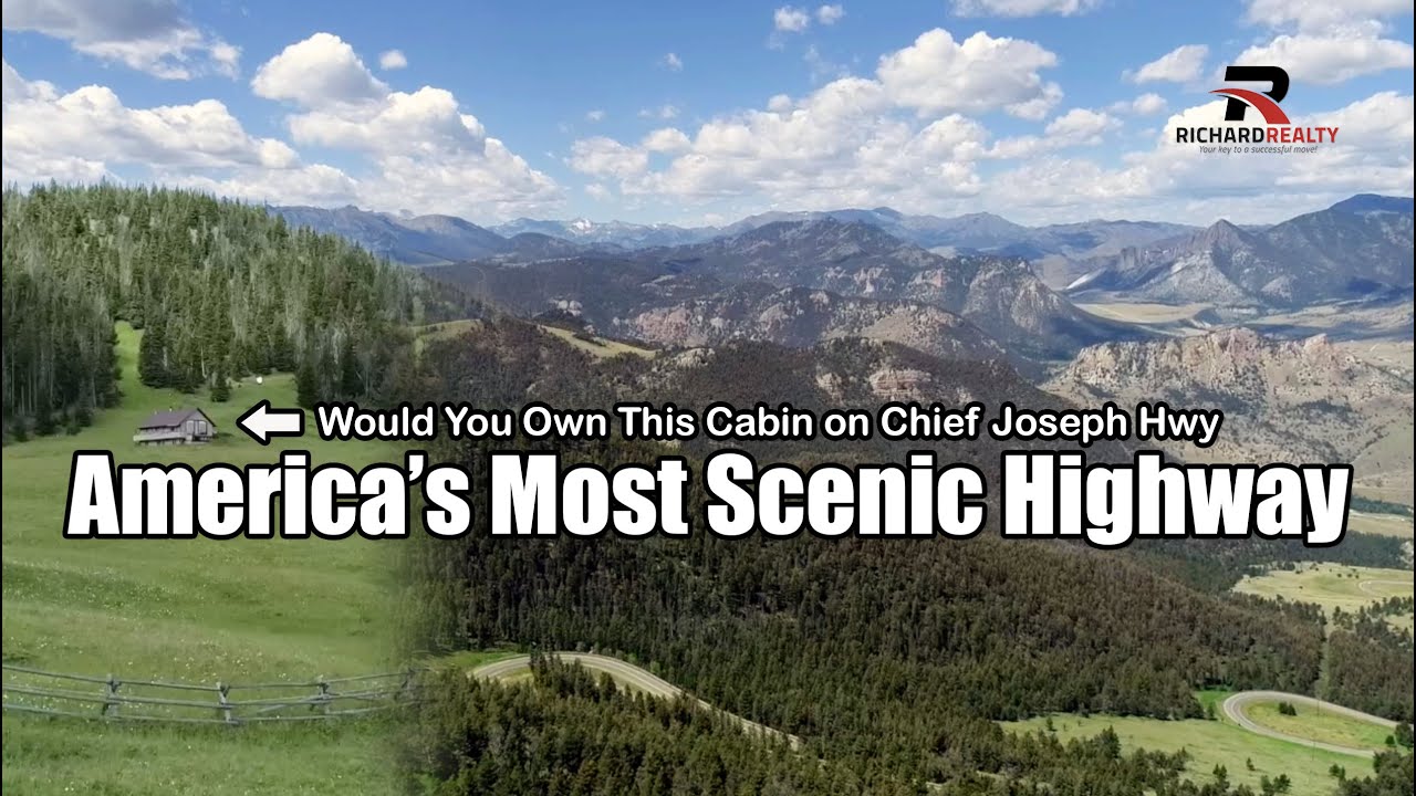 Would You Own This Cabin on Chief Joseph Hwy — America’s Most Scenic Highway?