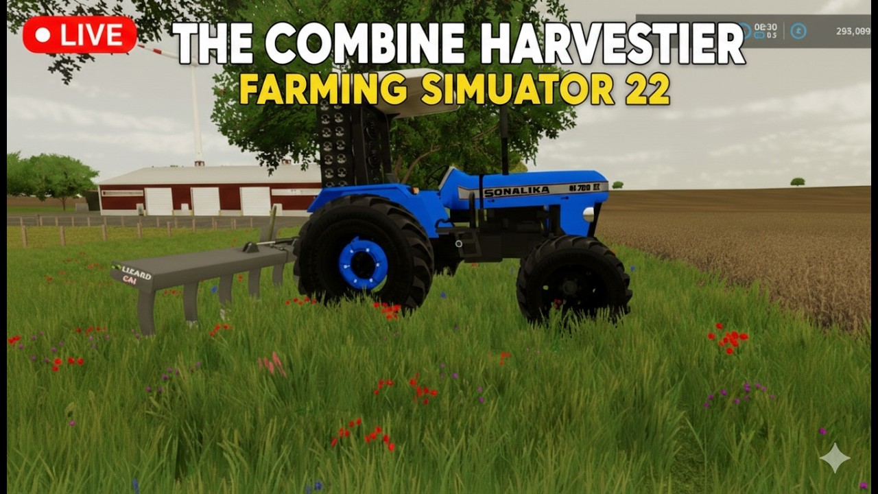 FARMING SIMULATOR 22 || THE COMBINE HARVESTER | #fs22 #livestreaming