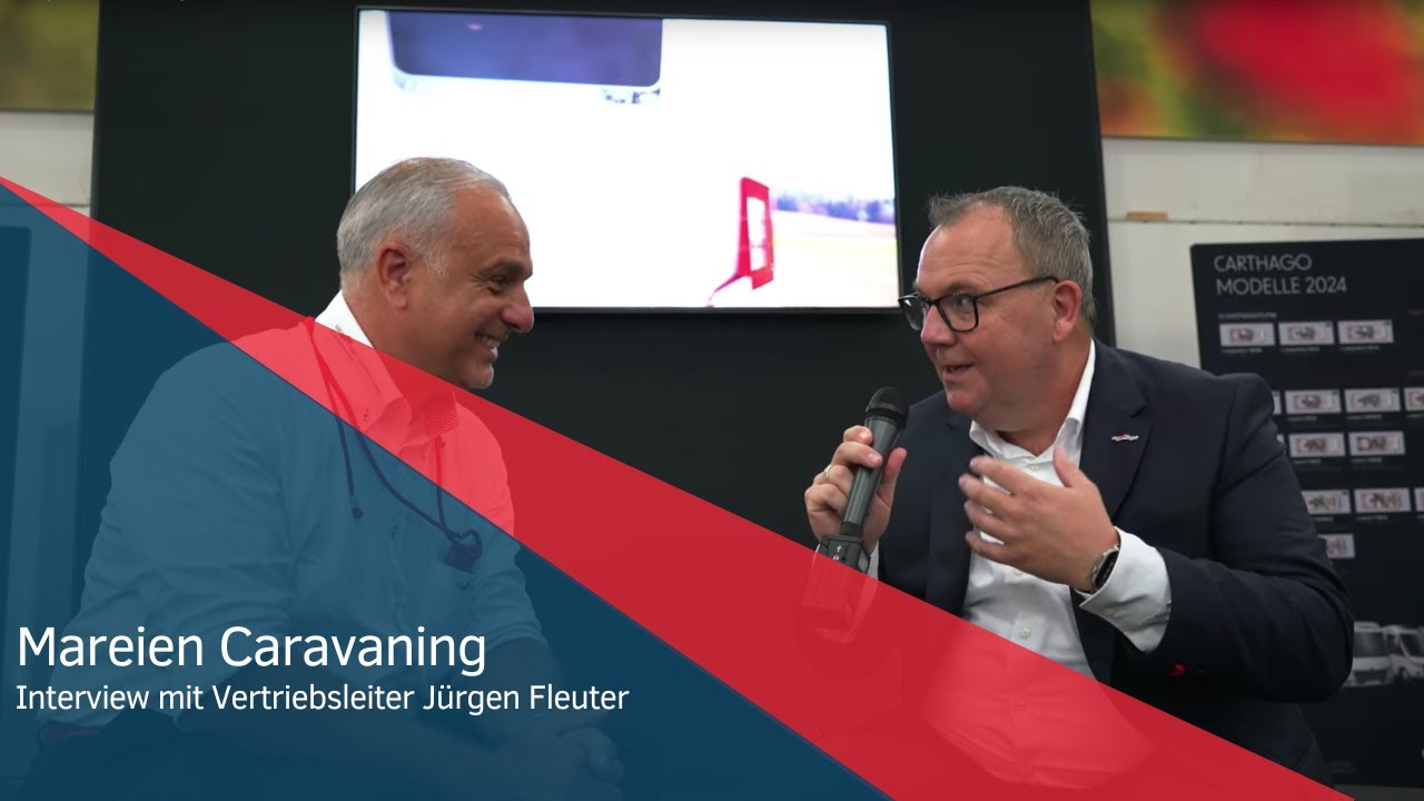 Caravan Salon 2023: Interview mit Vertriebsleiter Jürgen Fleuter Carthago Reisemobile