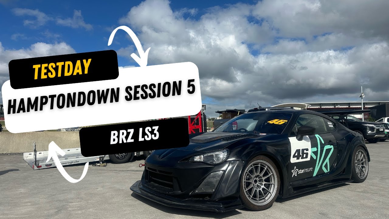 Shakedown at Hampton Down - BRZ - LS3 - 5th Session ( Turn on sub for commentary’s )
