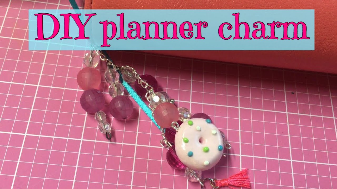 DIY Planner Charm // Tutorial | I'm A Cool Mom