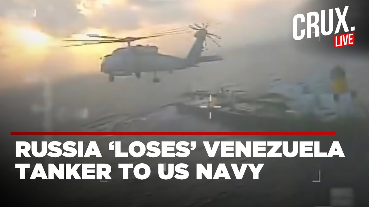 Live | US Navy Beats Russia to Venezuela Tanker, Moscow Says "Contact With Marinera Lost" | Trump