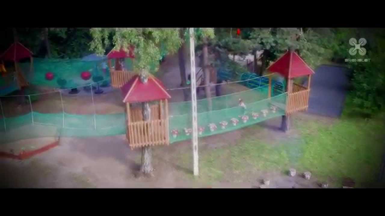 Dronolot.pl - Stacyjkowo Rudy - Dziecięcy Park Linowy