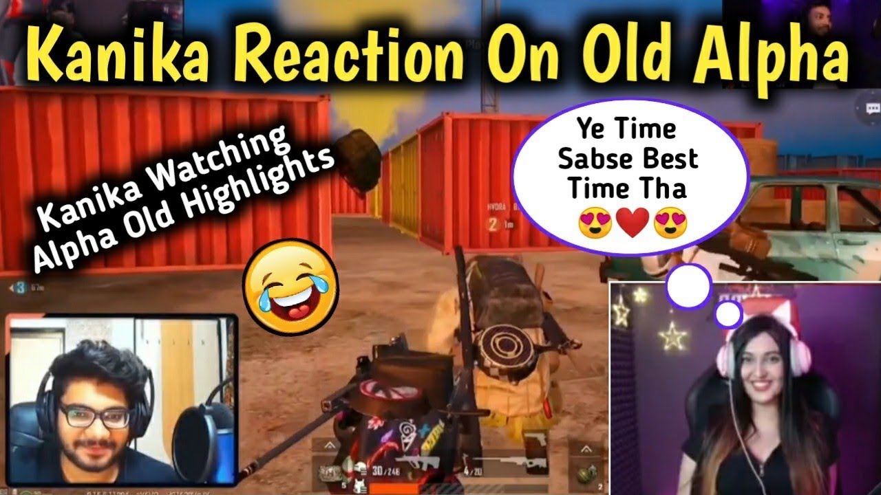 Kanika Reaction On Old Alpha Clasher 😂💖| Hydra Highlights #alphaclasher #kanigaming