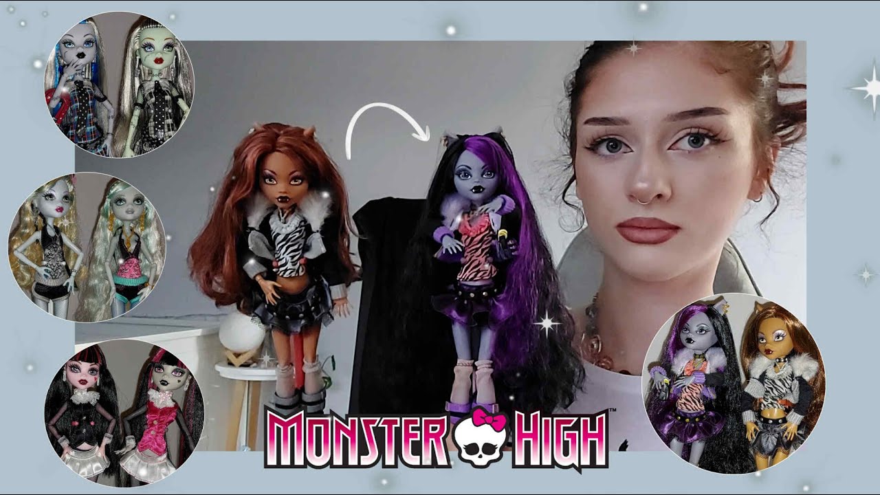 Zamieniam outfittami lalki Monster High Reel Drama x Creeproduction 2024 + jakie lalki bym chciała ✨