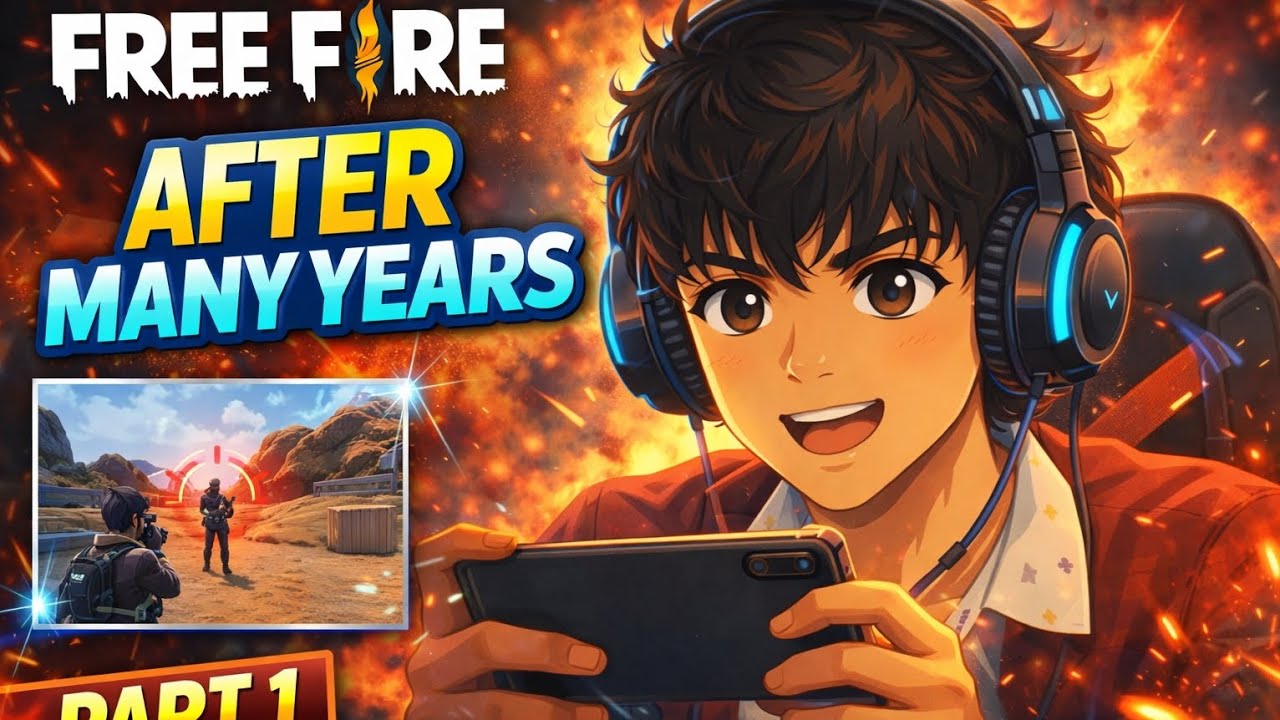 I PLAYED FREE FIRE AFTER MANY YEARS!!