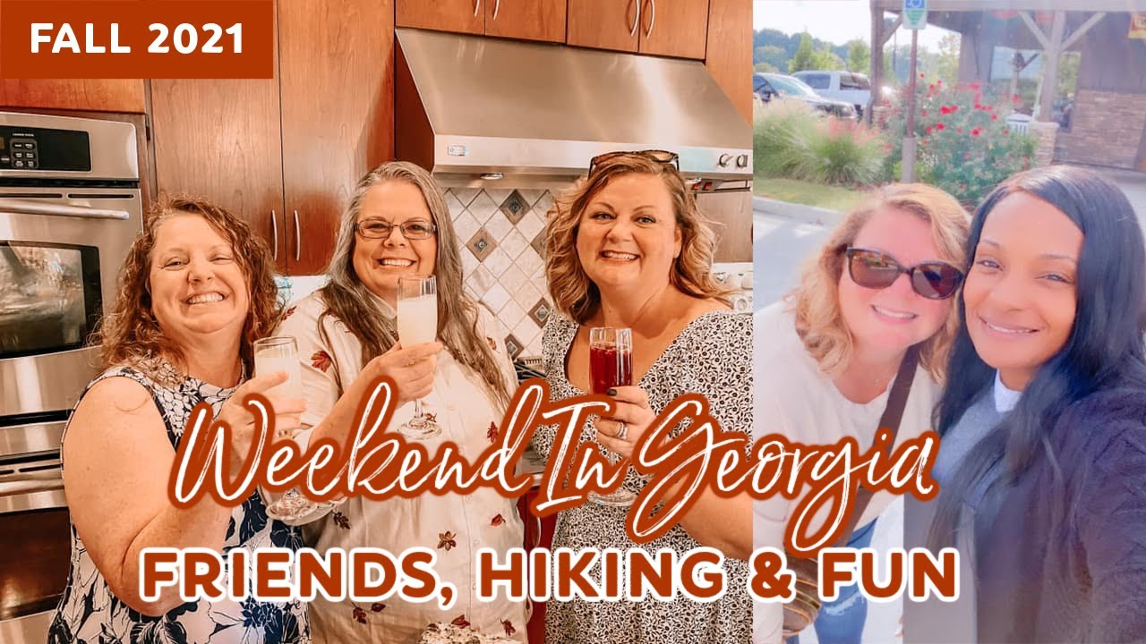Our Weekend In Georgia||Wedding Shower||Hiking & Breakfast with London||October 2021