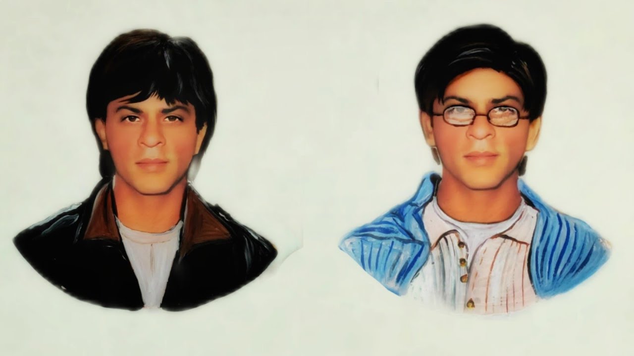 Shahrukh khan journey in bollywood | Akram arts |  #srk #drawings