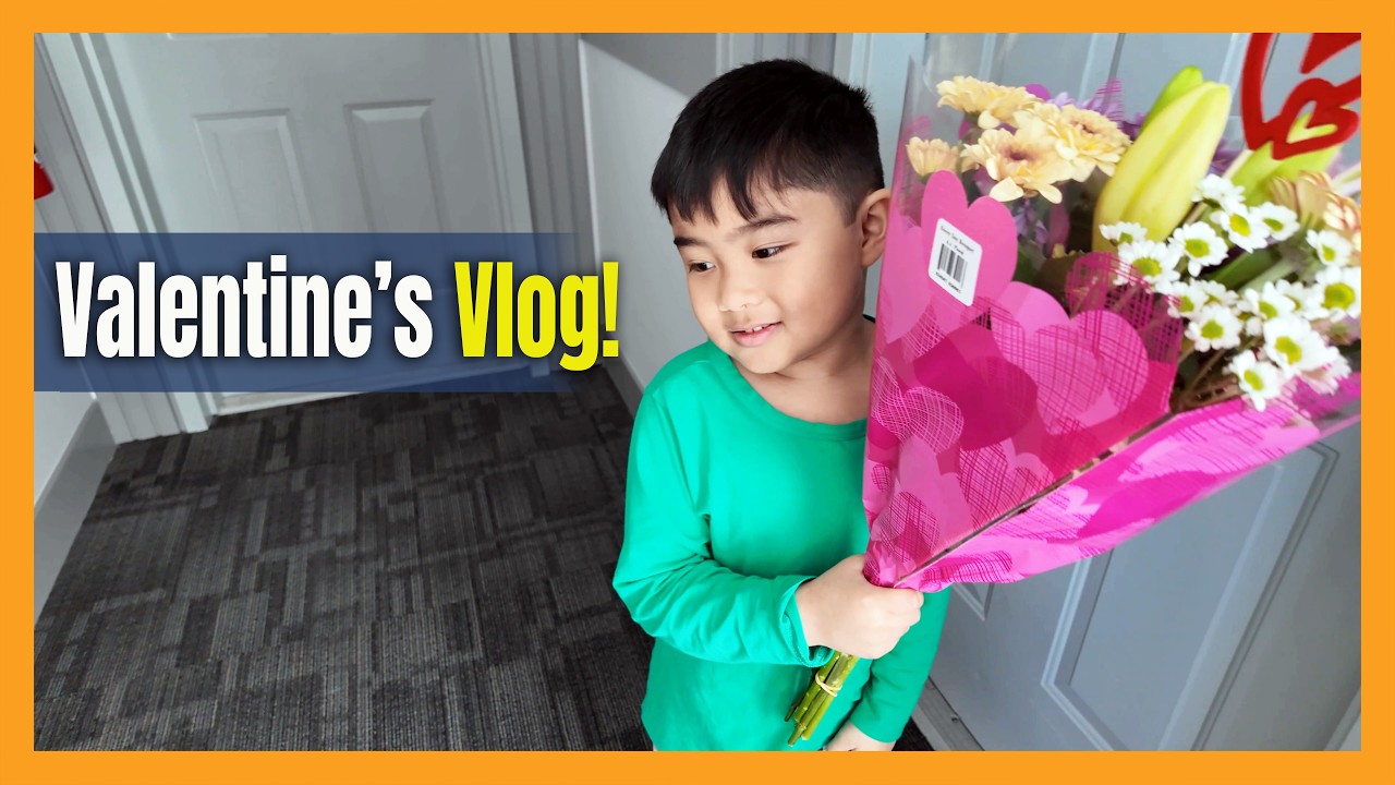 Valentine’s Surprise! Making Mom Feel Special (Vlog) 🌹