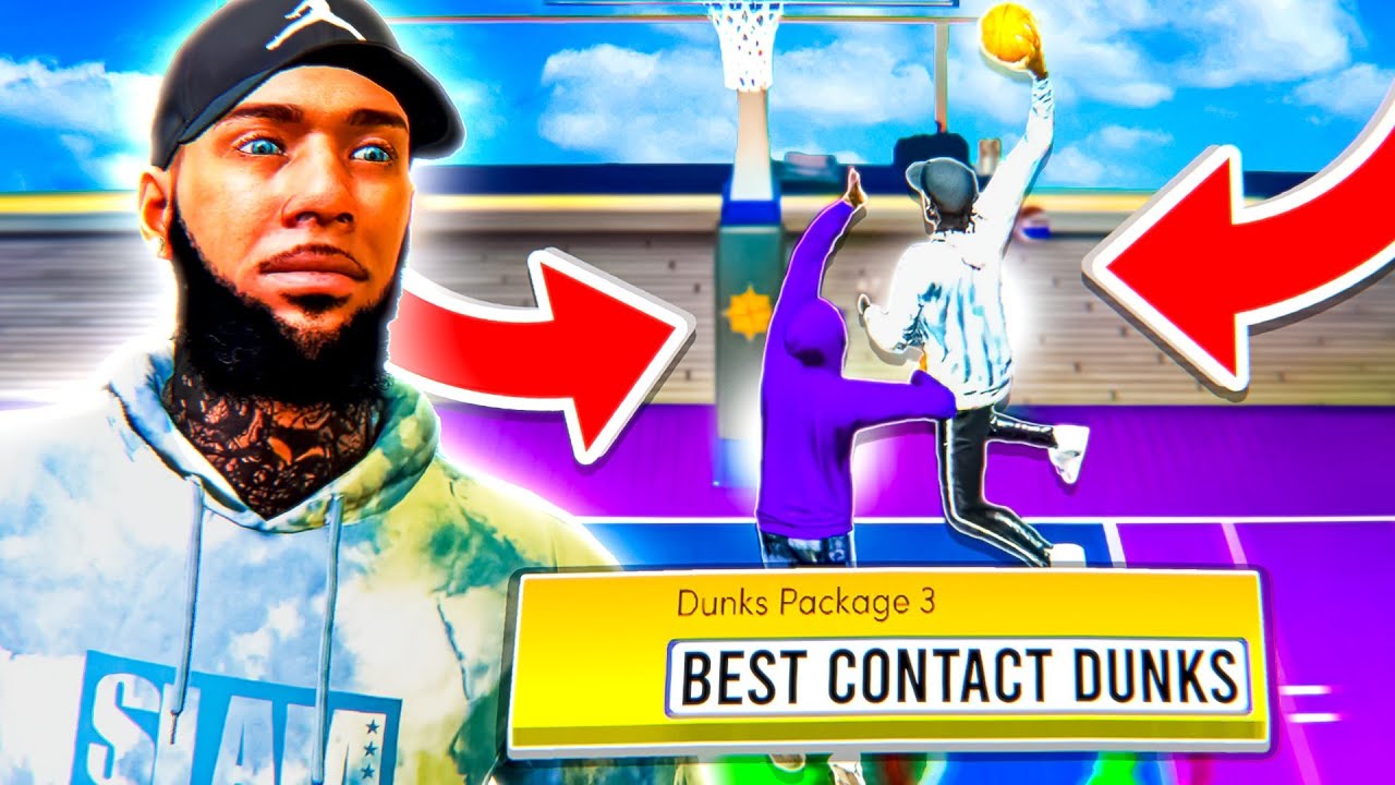 HOW to GET a CONTACT DUNK EVERY TIME + NEVER GET BLOCKED on NBA 2K22! BEST DUNK PACKAGES!