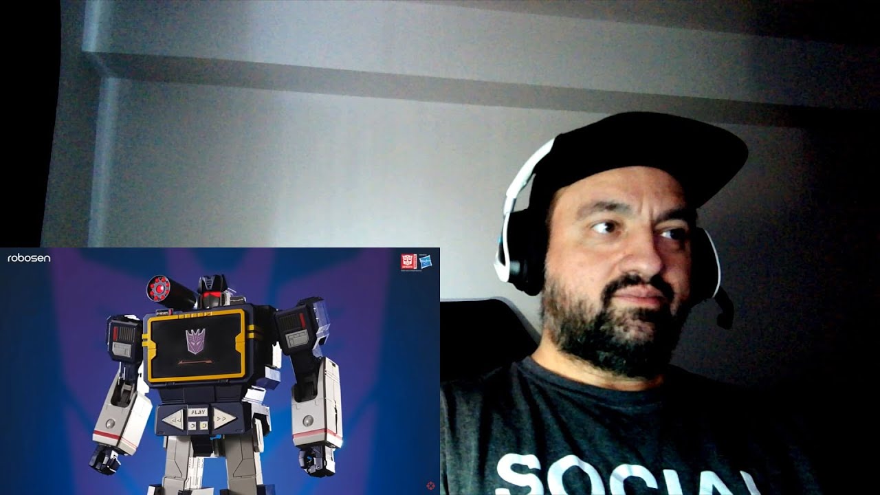Робот-саундвейв от Robosen из Transformers — Официальный трейлер — Реакция