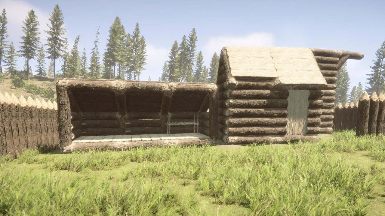 SONS OF THE FOREST MEMBANGUN BASE BARU DI AIR TERJUN W/@JohnLo