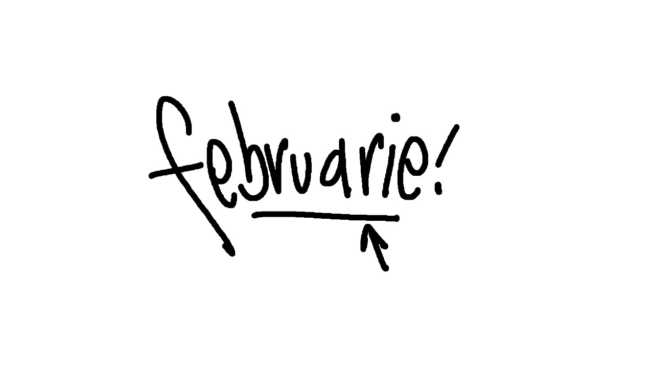 februarie - live pe yt si twitch