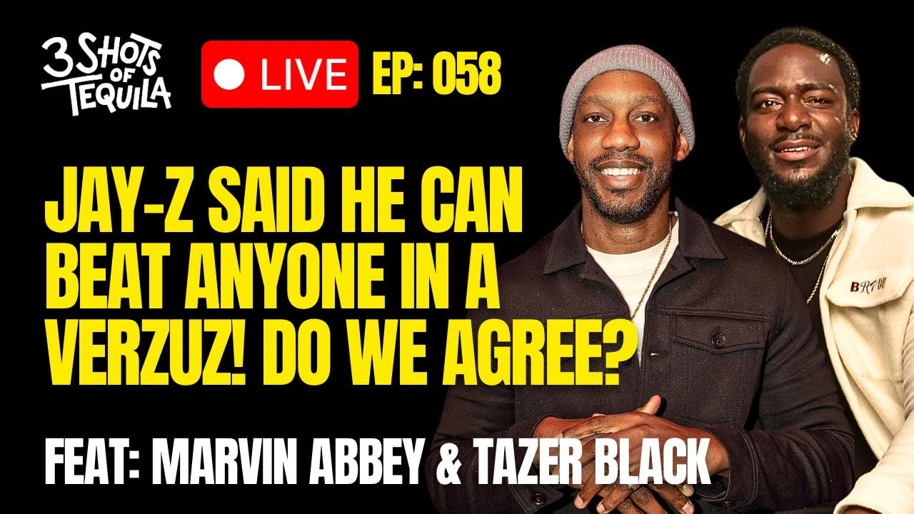 Jay-z Said He Can Beat Anyone In A Verzuz! Do We Agree? - 3 Shots Live @ 9
