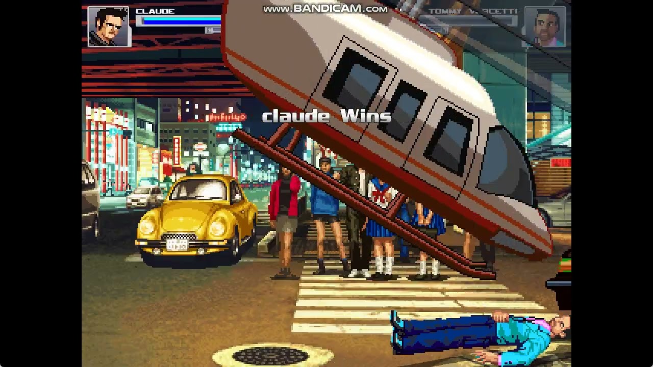 mugen-Claude Speed (me) Vs Tommy Vercetti