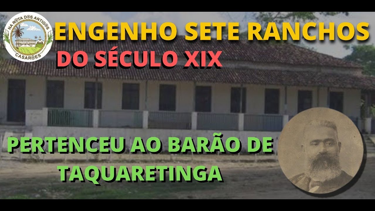 ENGENHO SETE RANCHOS AMARAJI - PE #nordeste #engenho #casarões