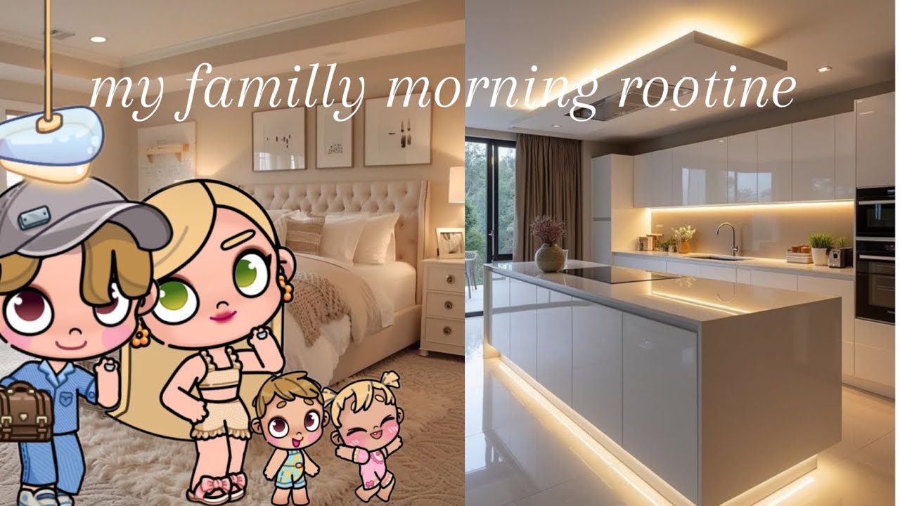 My familly cozy morning rootine 🍡🌸/avatar world/pazu 