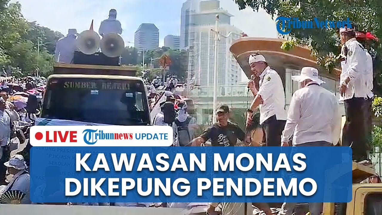 🔴 LIVE: Demo Besar-besaran di Jakarta Lagi! Ribuan Guru Padati Monas untuk Perjuangkan Kesejahteraan