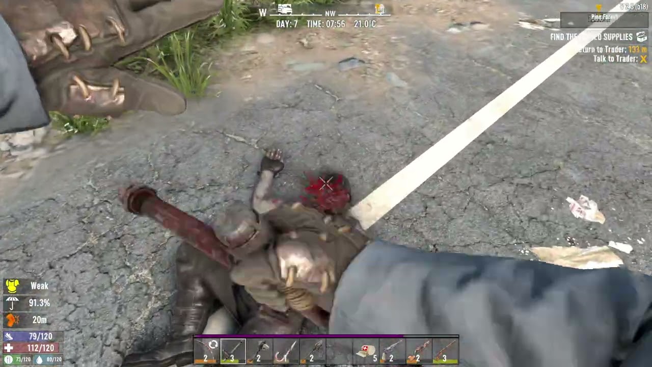 7 Days To Die 2.5 Part 6 First Bloodmoon
