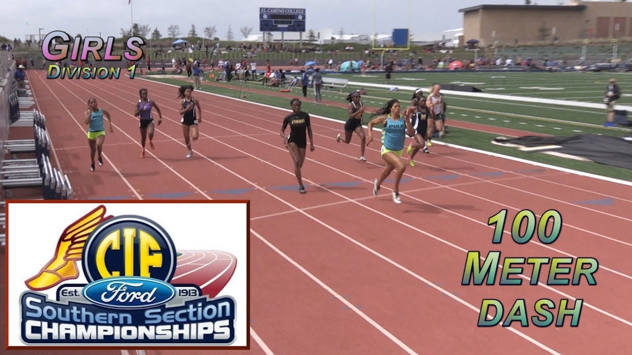 2018 TF - CIF-ss FINALS - 100 (Girls - D1)
