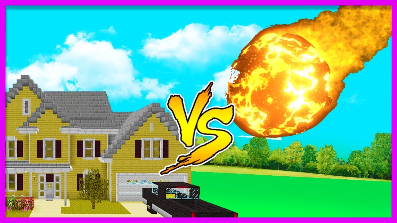 Minecraft - METEOR VS BASE CHALLENGE