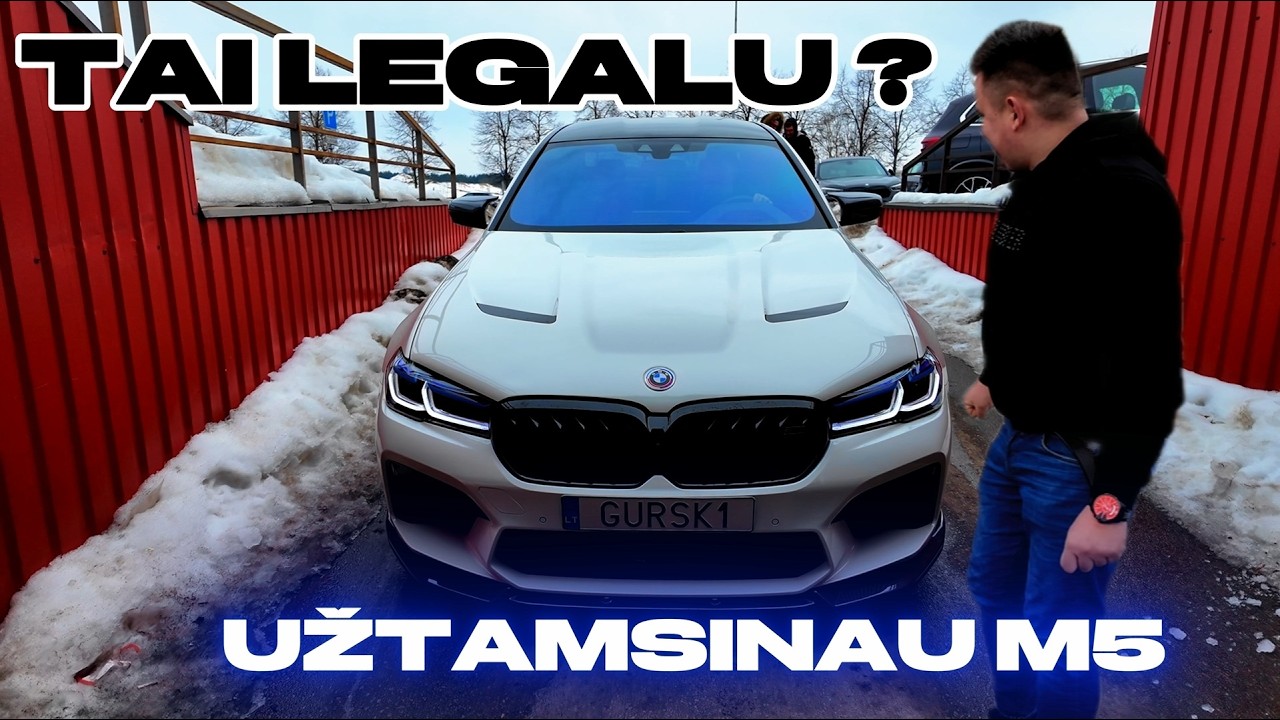 Užtamsinau visus langus | VESTUVĖS su BMW M5 F90?