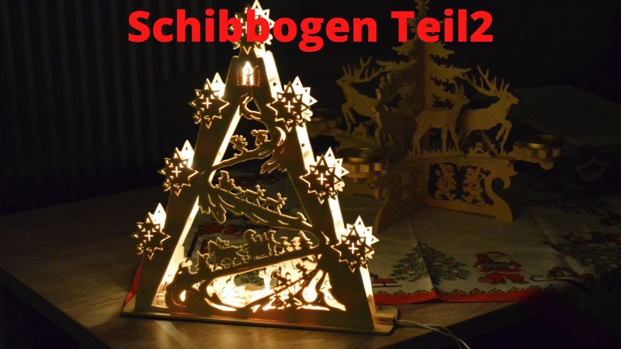 Schwibbogen mit der Laub- oder Dekupiersäge