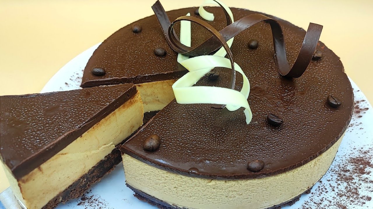 cheesecake caffè e cioccolato (senza cottura)