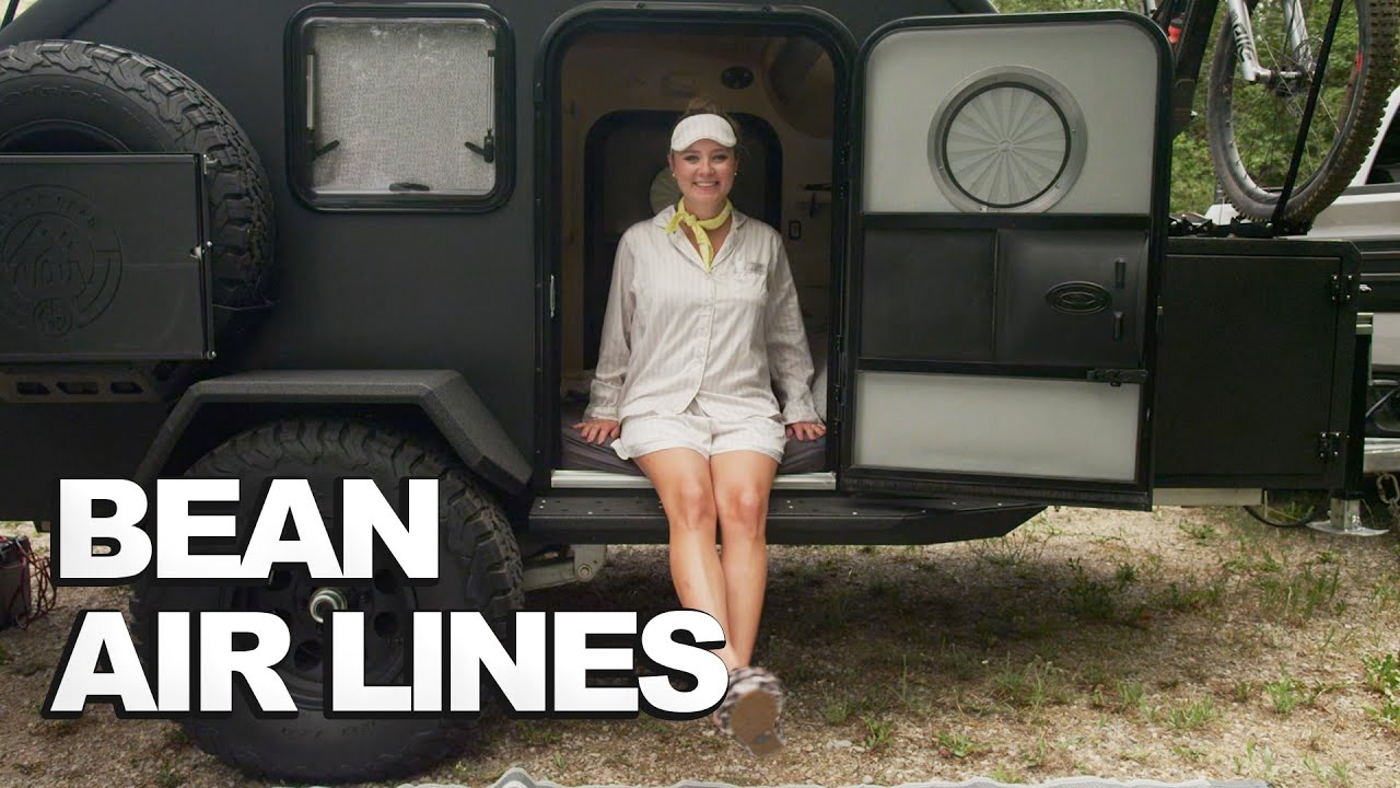 This Teardrop Camper Has ALL The Features! | Bean Air Lines
