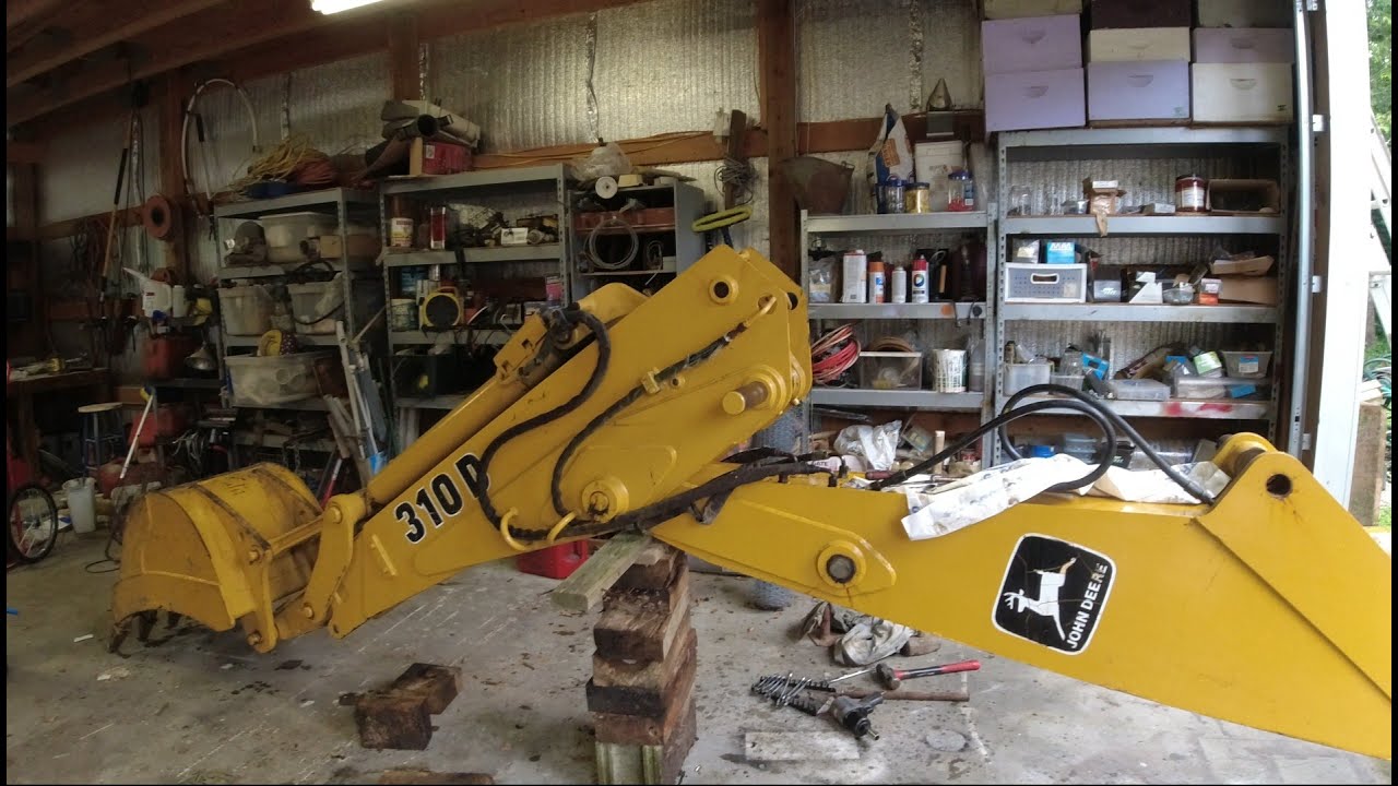 John deere 310D backhoe Dipper cylinder