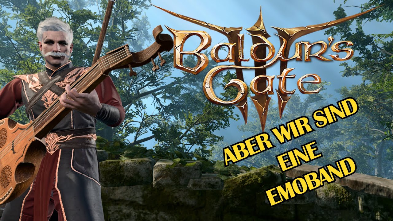 Baldur's Gate 3 ABER wir sind eine erfolglose Emoband