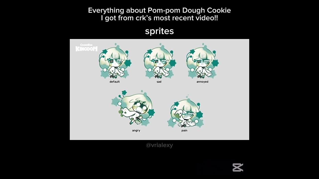 everything abt pompom dough cookie!! #crk #cookierunkingdom #update #sneakpeek #leak #newupdate #fyp