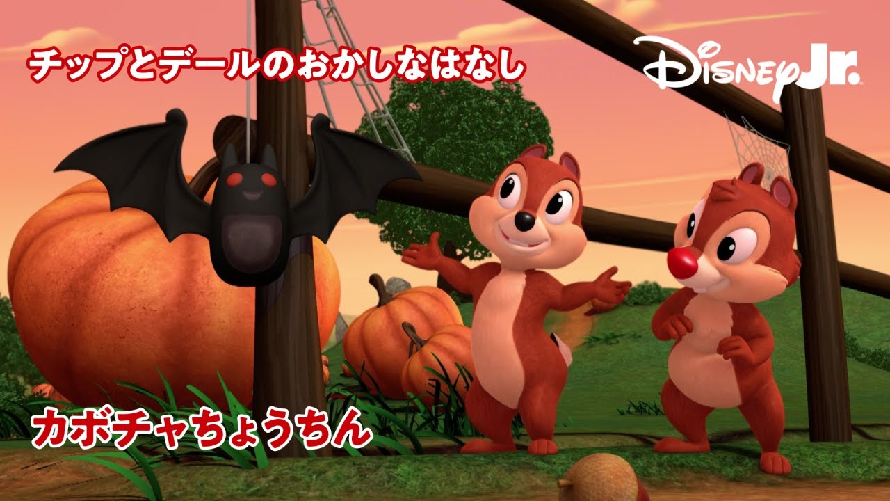 🐿カボチャちょうちん｜チップとデールのおかしなはなし｜@disneyjuniorjp