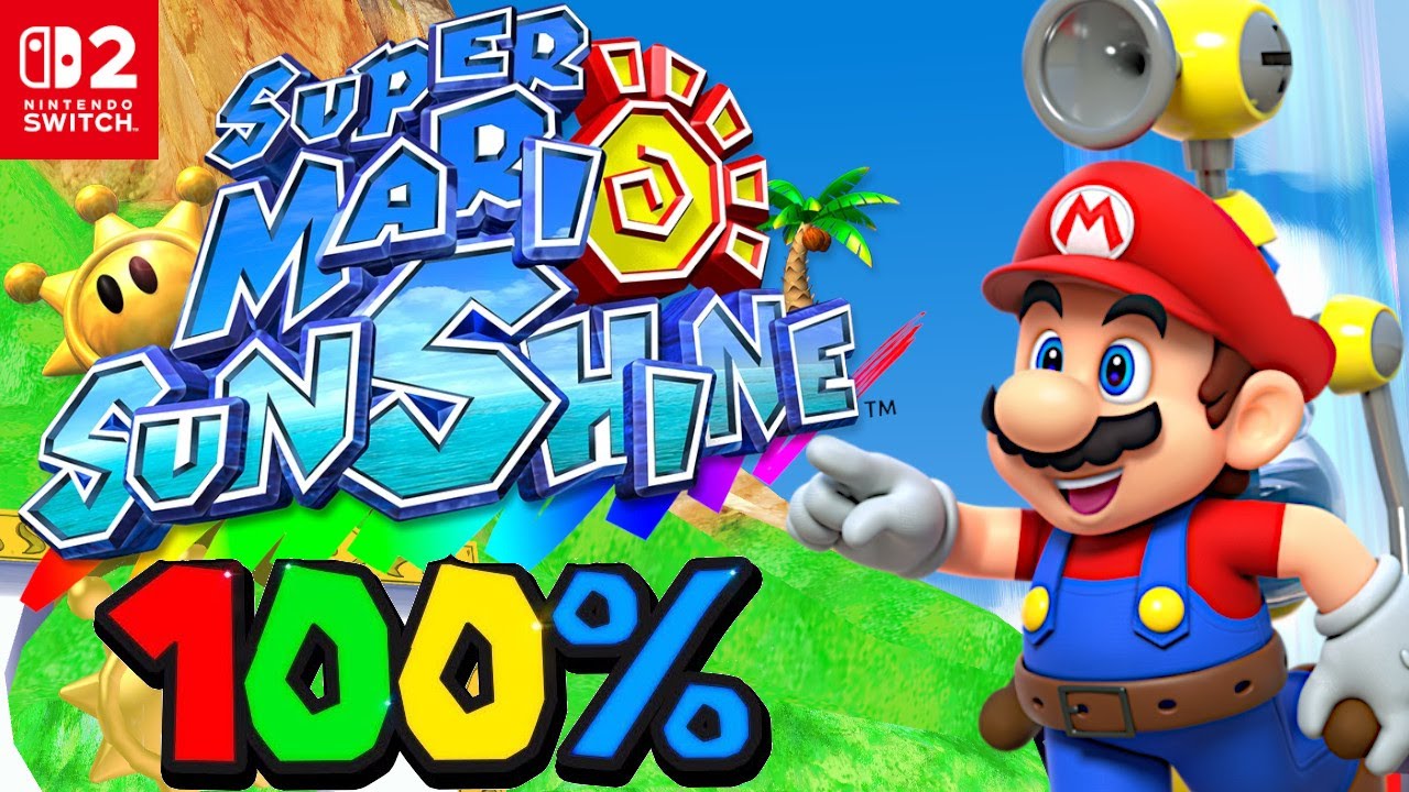 🔴 SCHAFFE ICH SUPER MARIO SUNSHINE 100% IN EINEM STREAM?! & 100€ NINTENDO E-SHOP GEWINNSPIEL I Toadi