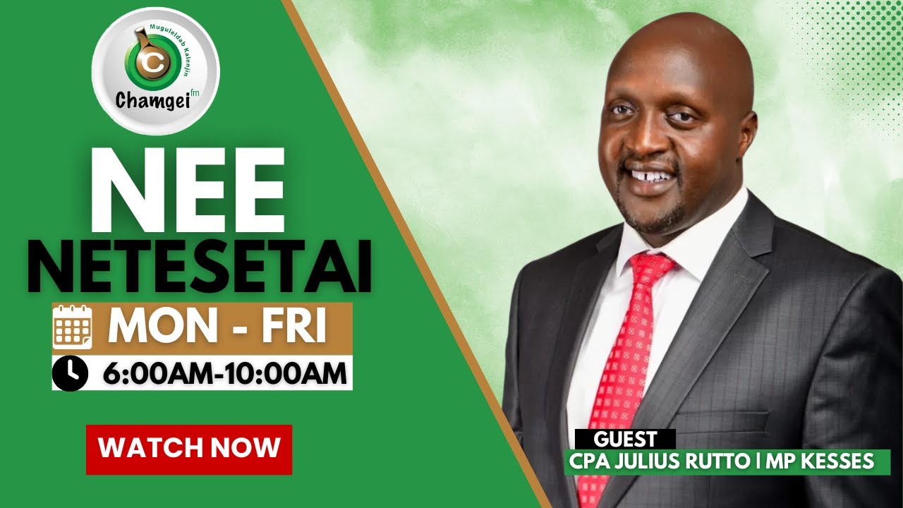 Julius Rutto- Mp Kesses: Mi sasisietab bororietab Kalenjin barak.