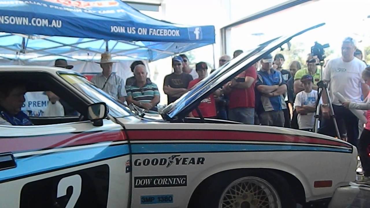 Starting up the No.2 beast famous for the Moffat/Bond 1-2 finish at Bathurst 1977