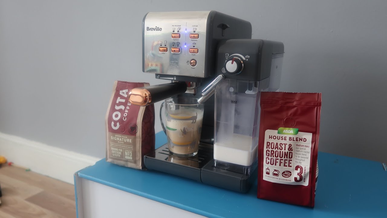 BREVILLE ONE TOUCH COFFEE HOUSE MACHINE!