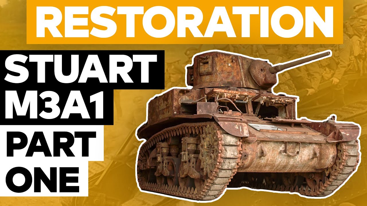 Восстанавливаем наш танк M3A1 STUART до нового состояния! — Часть 1