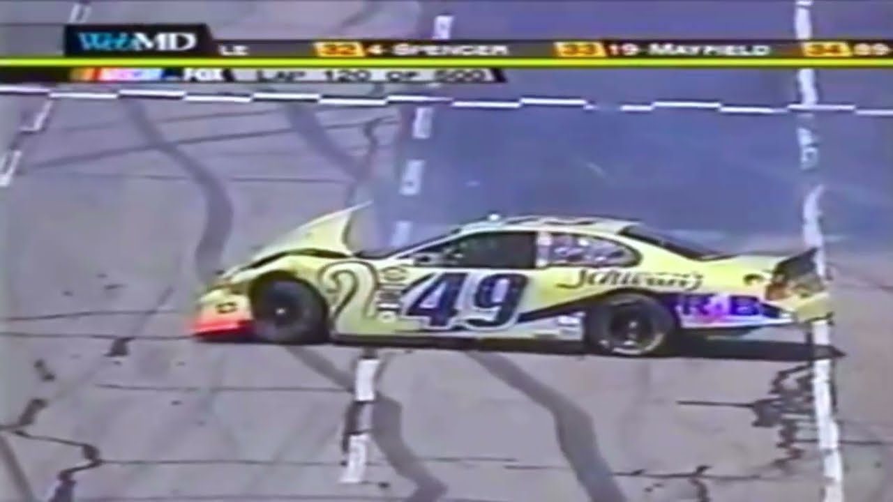 2004 Ken Schrader Martinsville Crash