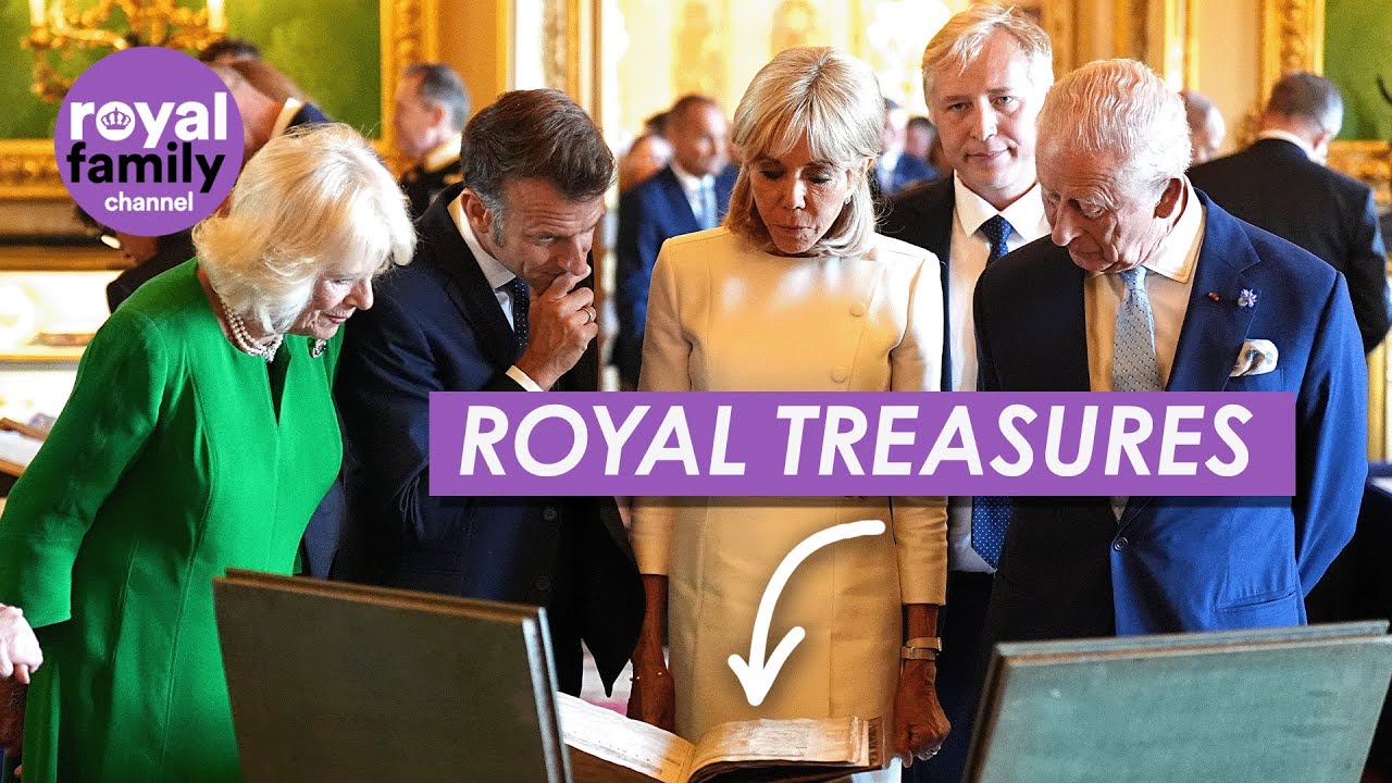 Royals Shows Macrons French Treasures From The Royal Collection