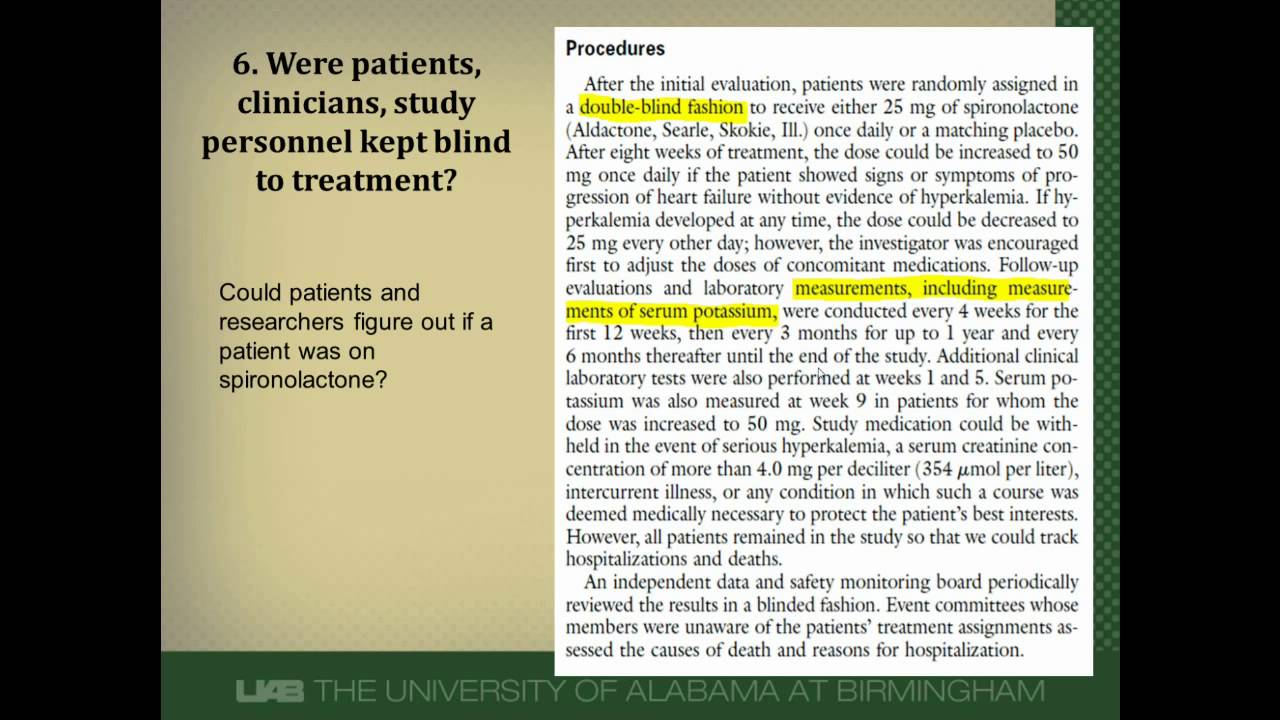 How to Critically Appraise a Therapy Study- Part 2