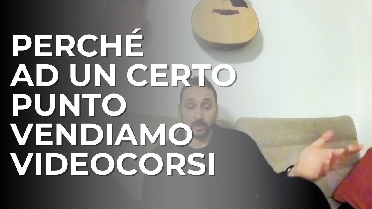 Vendere videocorsi: perché ad un certo punto i creator iniziano a farlo