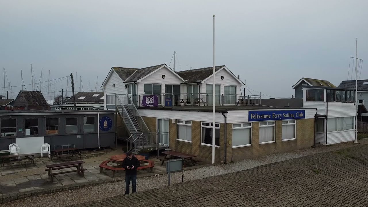 Felixstowe Ferry Sailing Club Early Saturday Morning January 132024