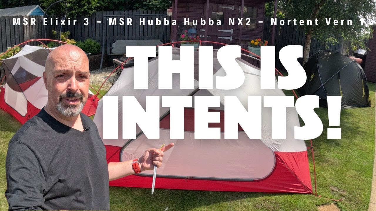 Tent Collection Review | MSR Elixir 3, Hubba Hubba NX2 & Nortent Vern 1