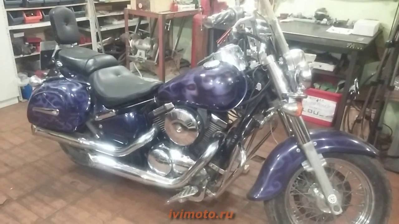 Диагностика Kawasaki Vulcan 400 - как не должен звучать мотор