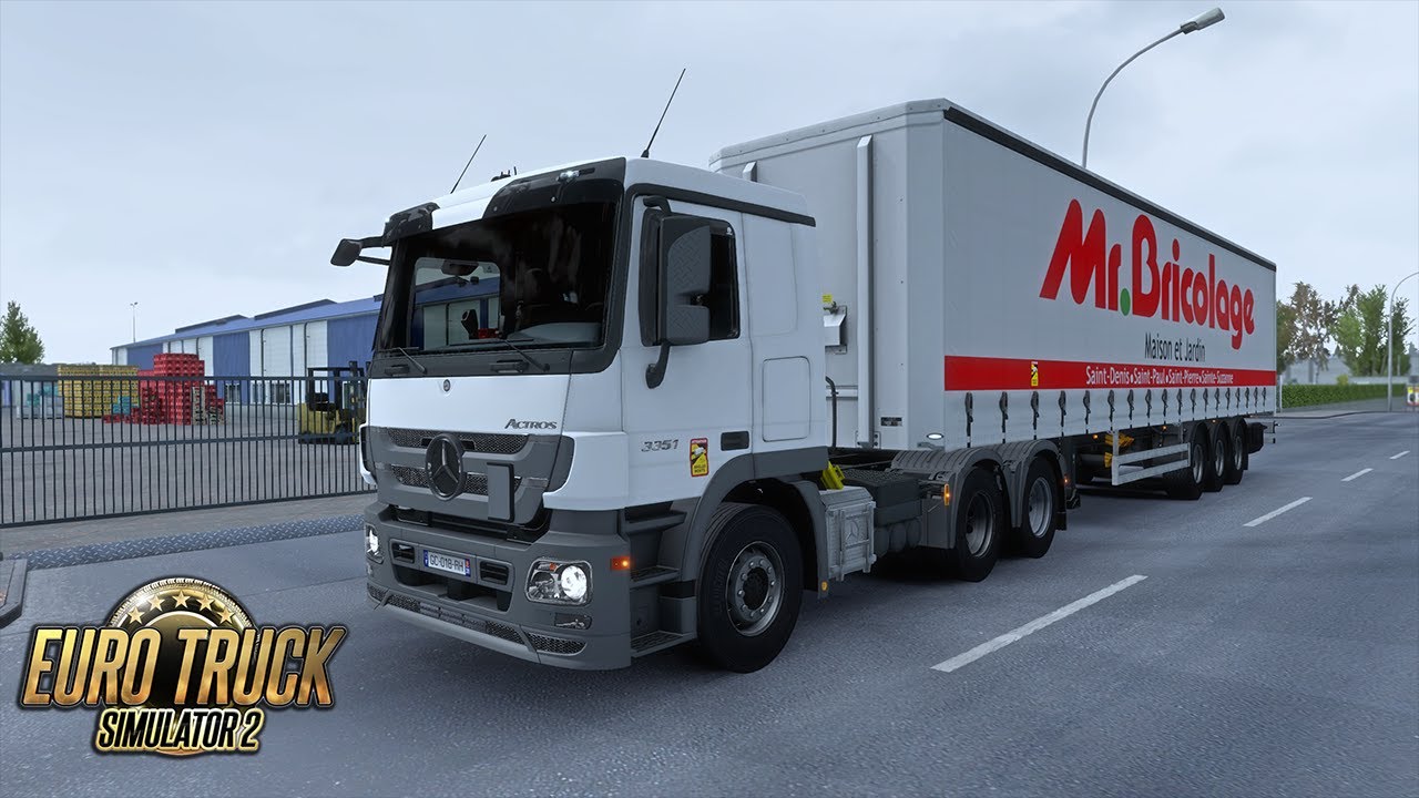 ETS2 | Mercedes-Benz Actros MP3 | Promods | Le Mans 🇨🇵 - Bourges 🇨🇵